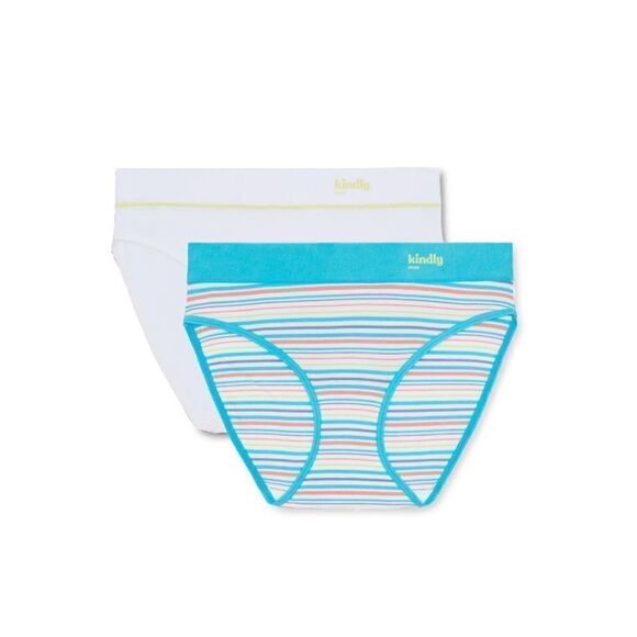 Women's Ultra Soft Comfort Modal Bikini Underwear Panties 2-Pack, Size XXXL 22 - Picture 5 of 9